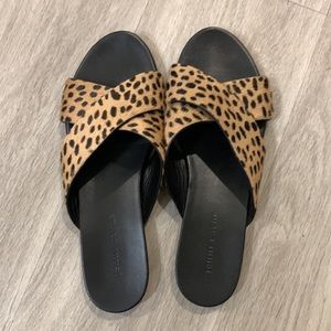 Jenni Kayne Pony Hair Crossover Sandal